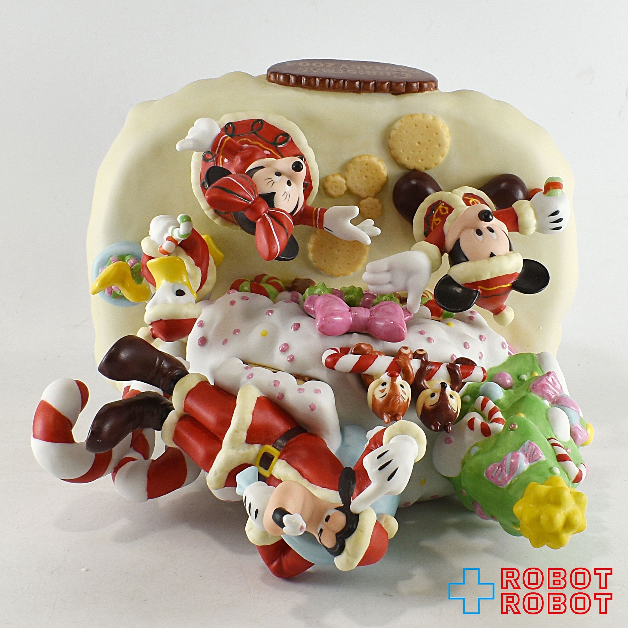 ディズニー TDL クリスマスファンタジー2004 陶器 置物