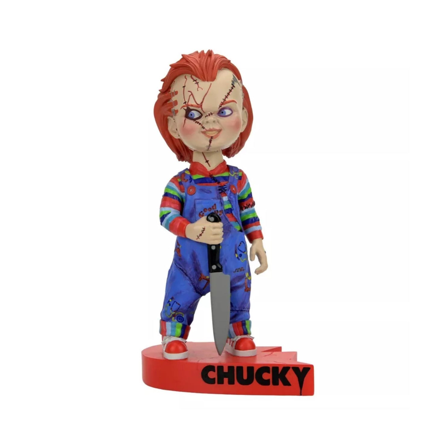 NECA チャッキーの花嫁 チャッキー (ハートコネクトベース) ヘッドノッカー フィギュア 未開封