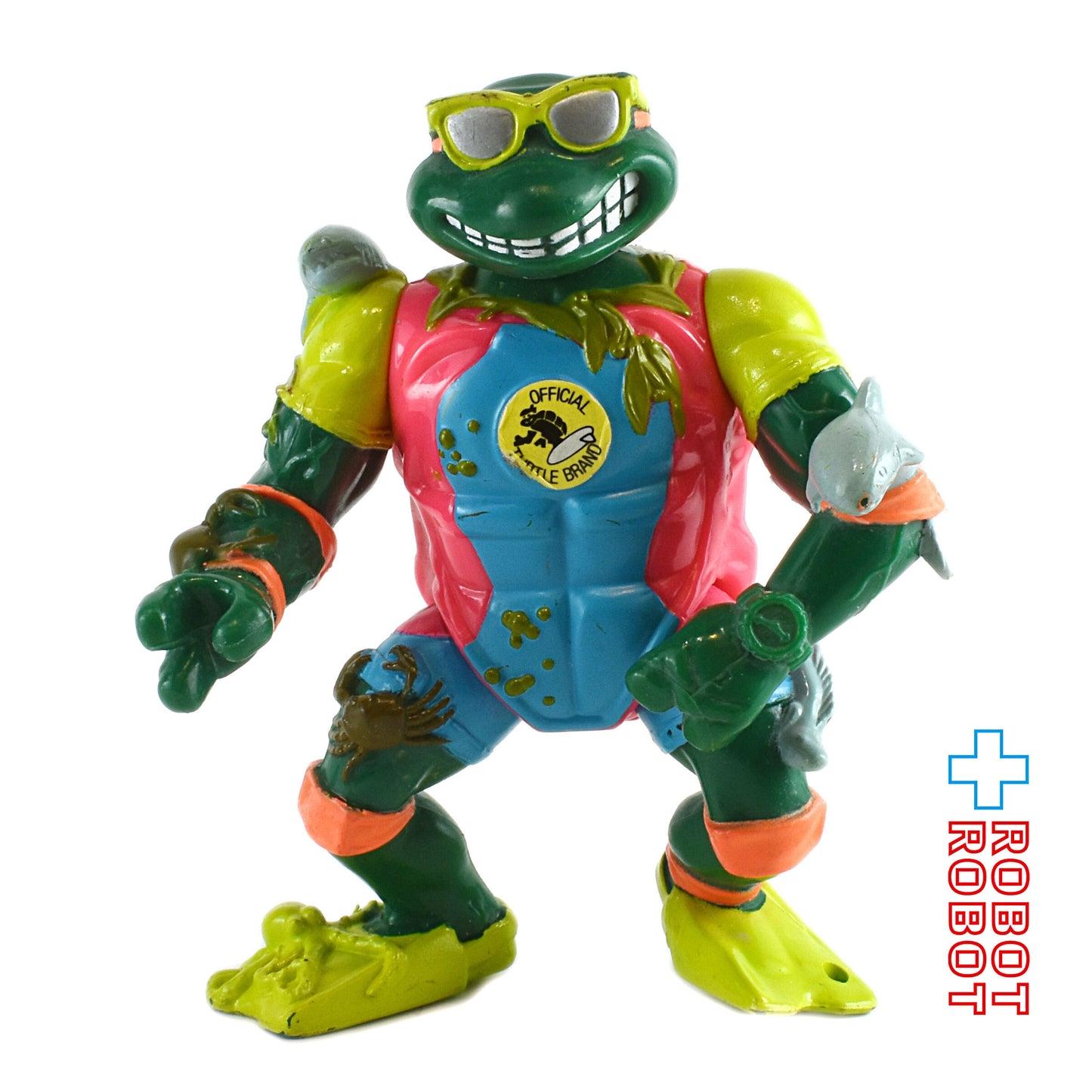 プレイメイツ ティーンエイジ・ミュータント・ニンジャ・タートルズ TMNT マイク下水道サーファー アクションフィギュア ルース