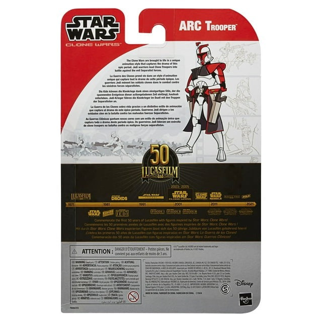 ■未開封 ハズブロ スターウォーズ ルーカスフィルム50th アークトルーパー スター・ウォーズ クローン大戦 ARC トルーパー ルーカスフィルム 50th