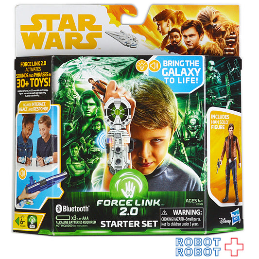 スター・ウォーズ フォースリンク2.0 スターターセット ハン・ソロ フィギュア付属