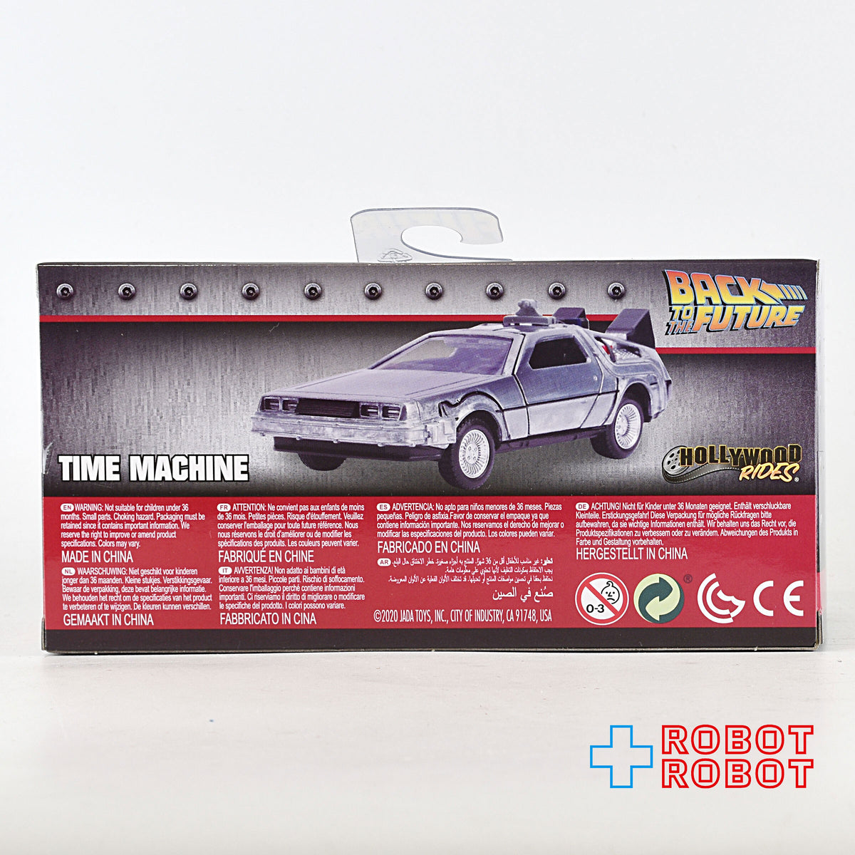 JADA TOYS メタルズ・ダイキャスト 1/32 バック・トゥ・ザ・フューチャー デロリアン ダイキャスト ミニカー US版 未開封