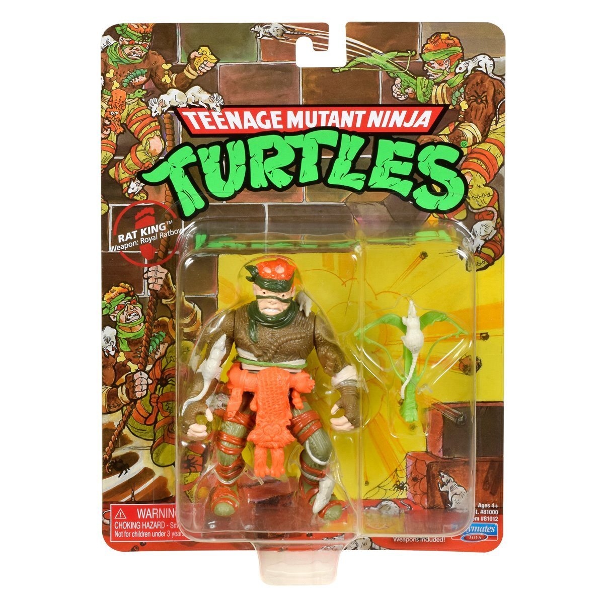 プレイメイツ タートルズ TMNT クラシック・ミュータント #3 ラット