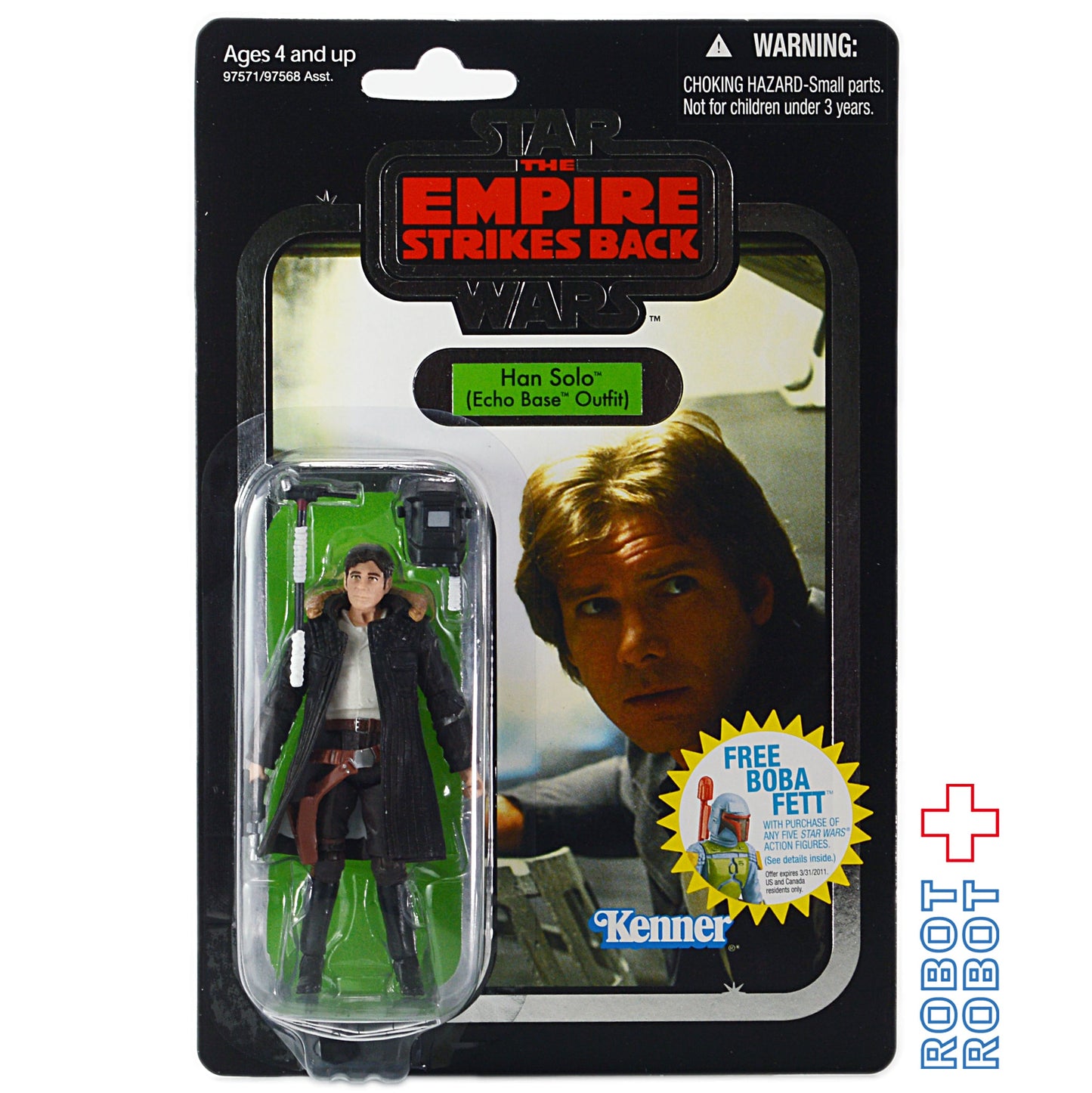 スター・ウォーズ VC 03 ハン・ソロ エコーベース アウトフィット [ESB] *フォイルカード* ヴィンテージコレクション 3.75インチ アクションフィギュア 未開封