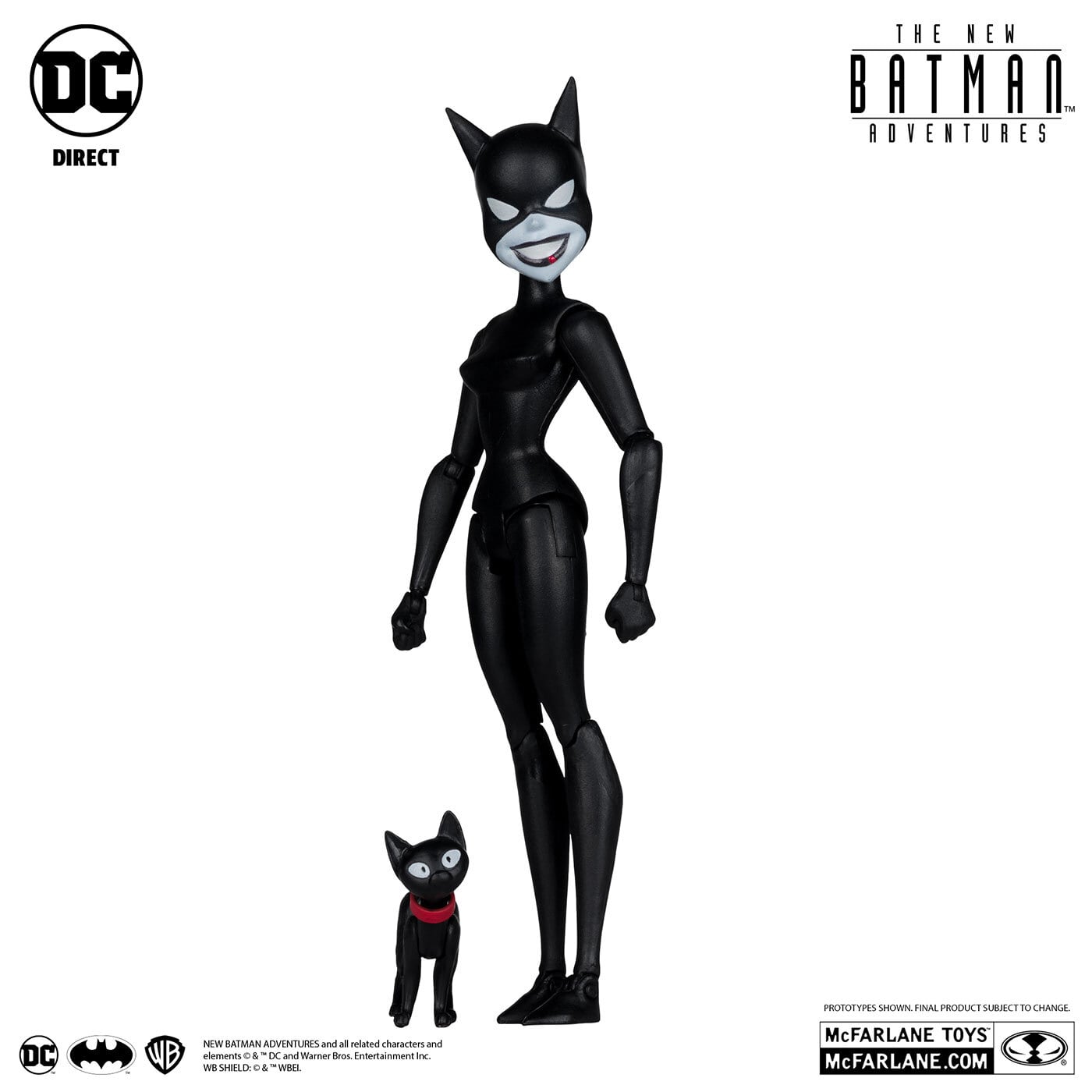 マクファーレン・トイズ DCダイレクト バットマン アニメイテッド ニュー・バットマン・アドベンチャーズ #15 キャットウーマン 6インチ アクションフィギュア 国内版 未開封