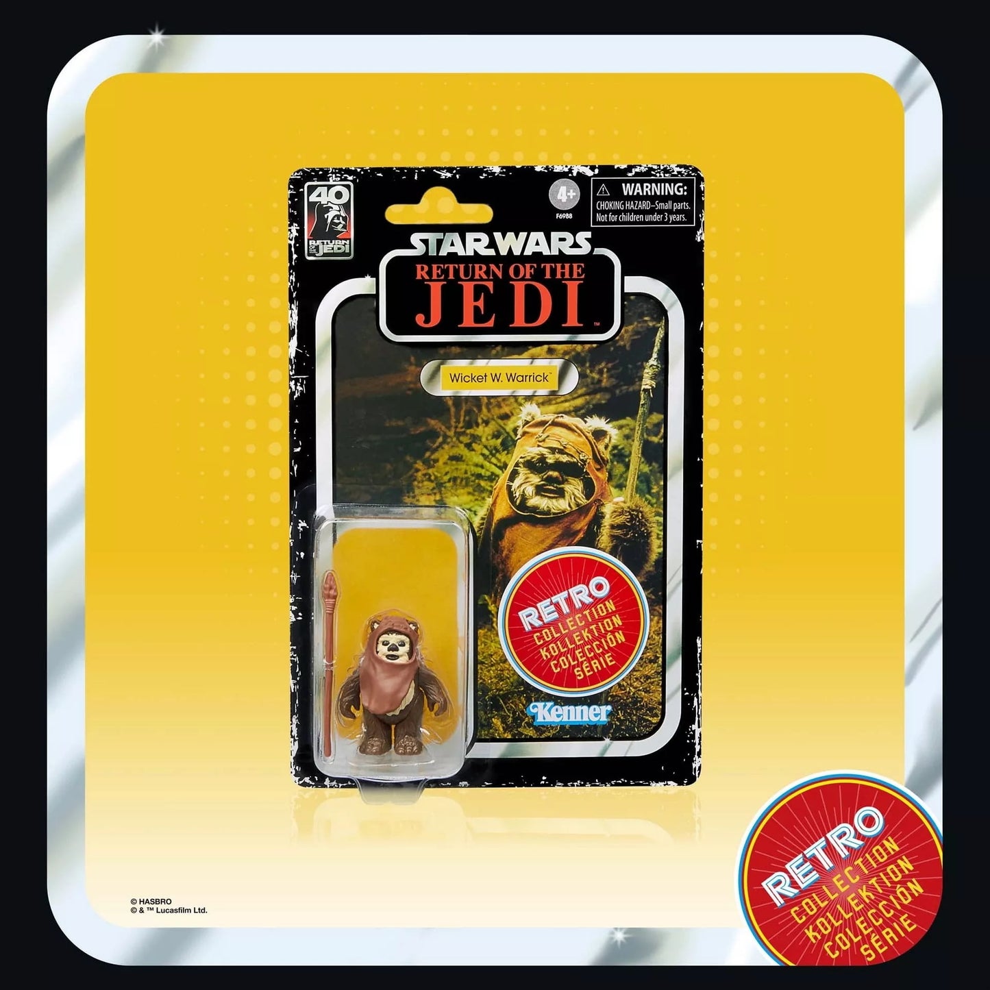 スター・ウォーズ レトロコレクション ウィケット・W・ウォリック [ROTJ] 3.75インチ アクションフィギュア 未開封