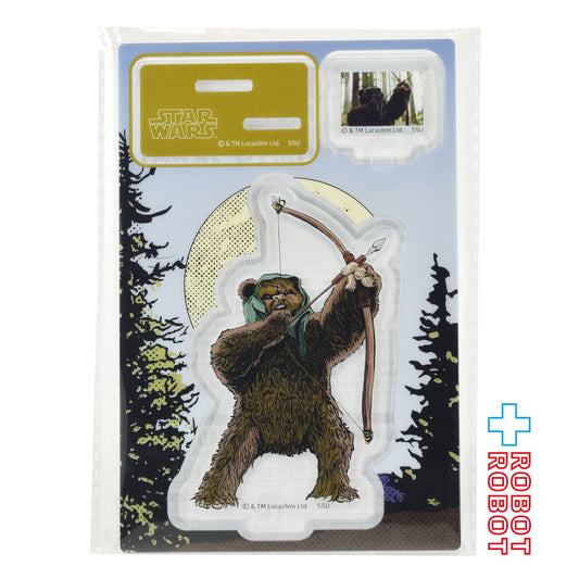 Happyくじ スター・ウォーズ イウォーク F賞 アクリルスタンド "弓矢" 未開封