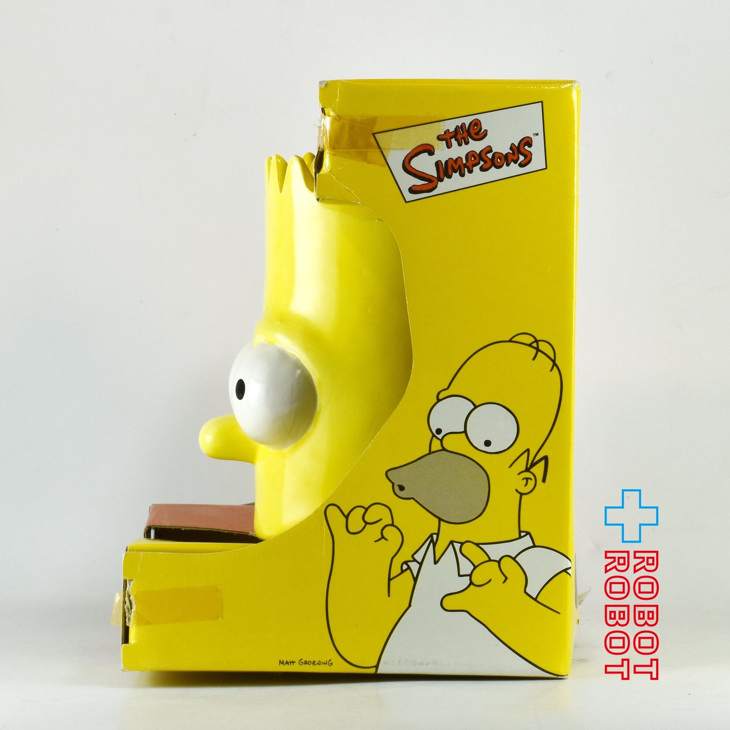 キナートン シンプソンズ バート・シンプソン セラミックマネーバンク 貯金箱 箱付 ※お菓子注意