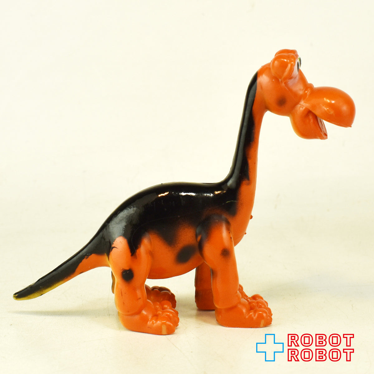 ゴズネル・ダイナソー・トイズ ブラック & オレンジ 恐竜 PVC フィギュア 7.5センチ