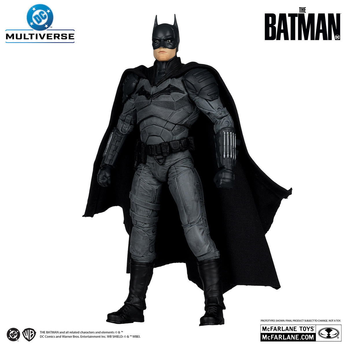 マクファーレン・トイズ DCマルチバース THE BATMAN ザ・バットマン / バットマン デラックス・シアトリカル・エディション 7インチ アクションフィギュア 国内版 未開封