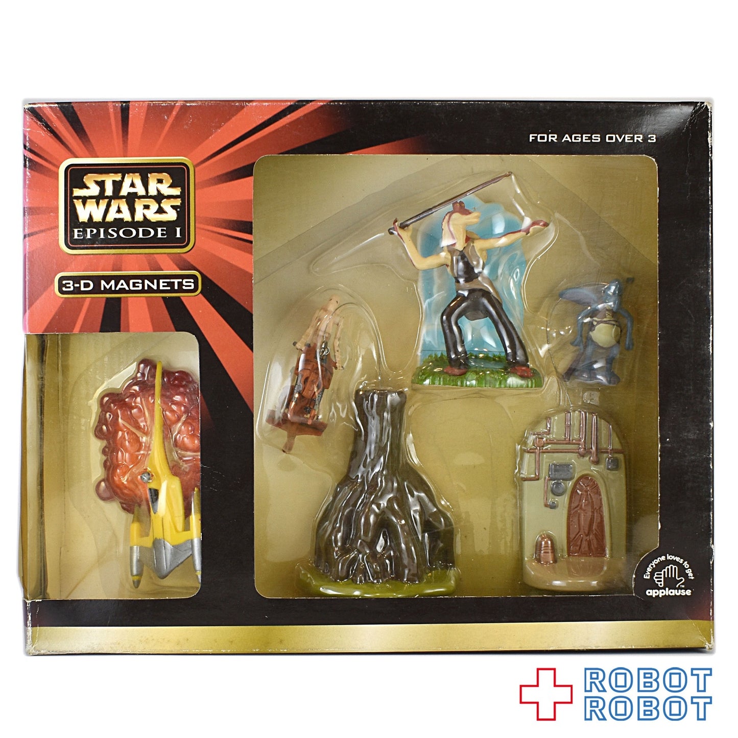 アプローズ スター・ウォーズ エピソード1 3D マグネット セット 未開封
