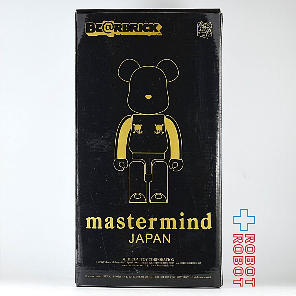 メディコム BE@RBRICK 400％ ベアブリック mastermind JAPAN ハロウィンモデル