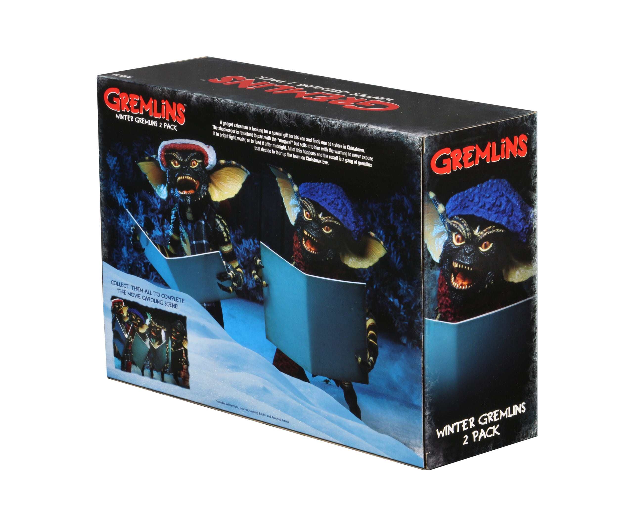 NECA グレムリンズ クリスマスキャロル ウィンターシーン 2PK