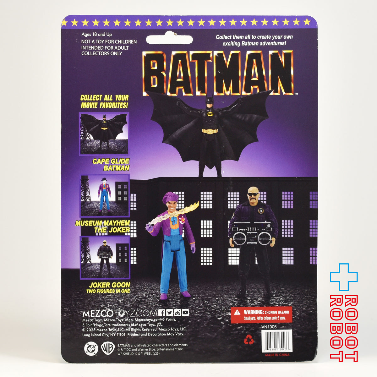 メズコ 5ポイント/ バットマン (1989) シリーズ2 ジョーカーの手下 3.75インチ アクションフィギュア シリーズ2