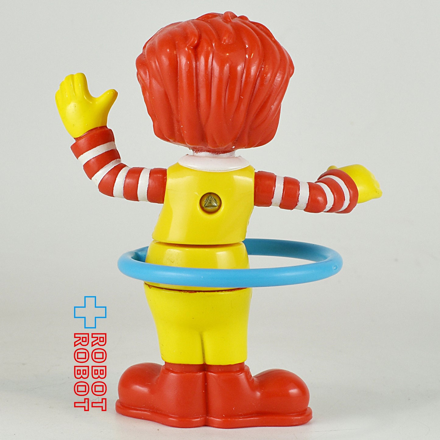 マクドナルド ベビーロナルド フラフープ ブルー ハッピーミールトイ