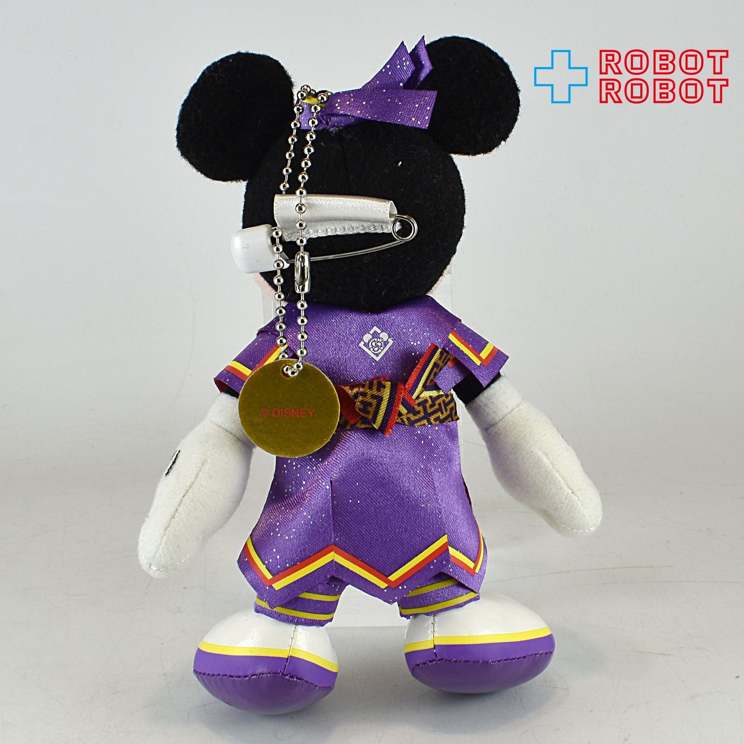 ディズニー ぬいぐるみバッジ  2014 雅涼群舞ミッキー