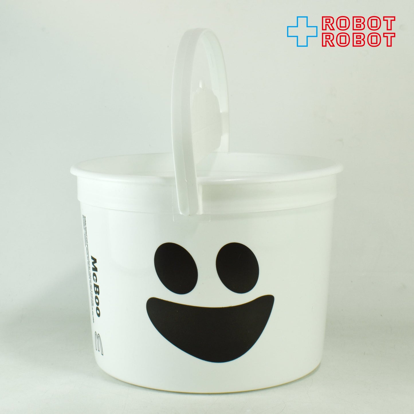 マクドナルド ハッピーセット McBoo マックブー ホワイトゴースト ハロウィンバケツ&ステッカー 2022