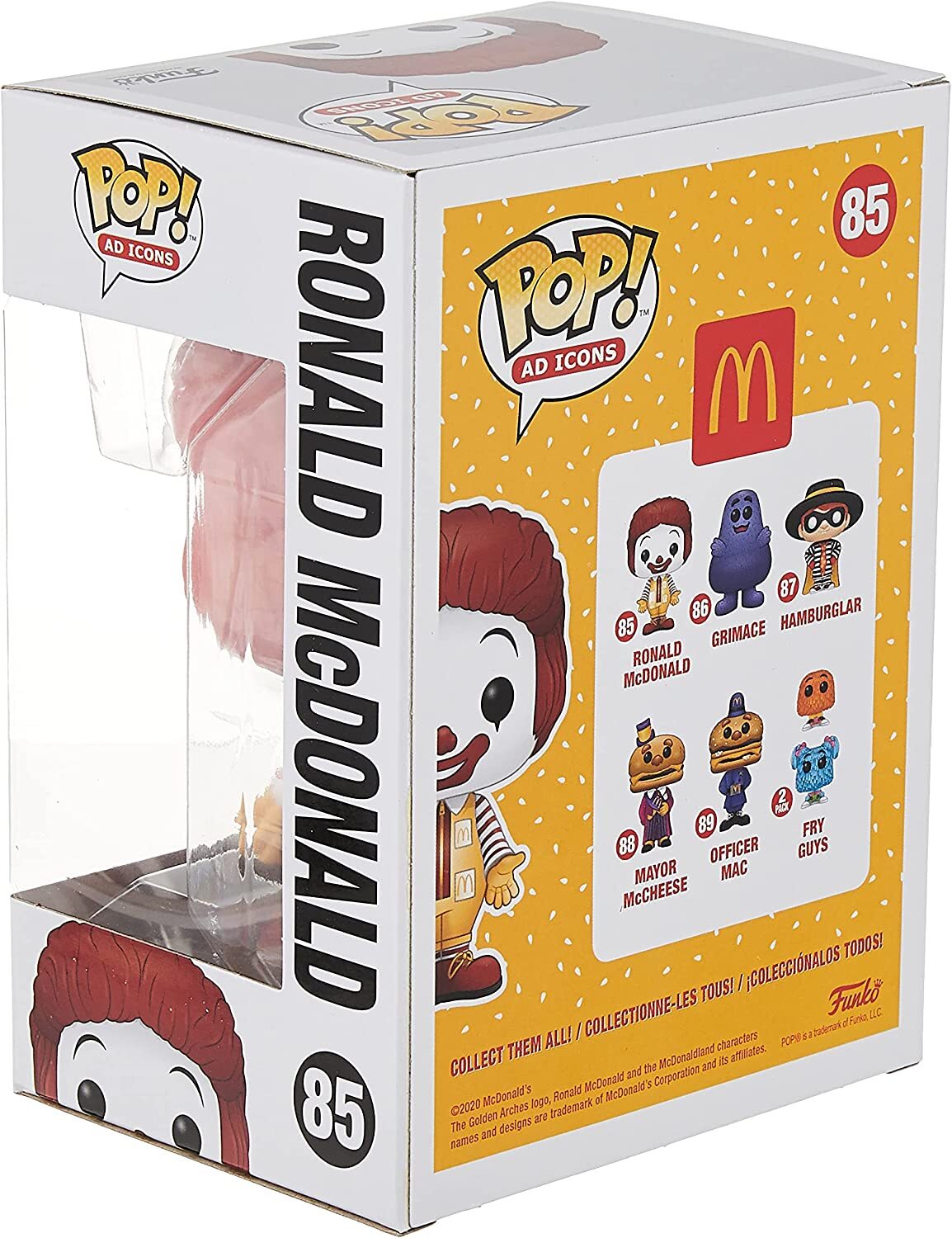 ファンコ POP! ADアイコンズ 85 ロナルド・マクドナルド ビニールフィギュア 企業物