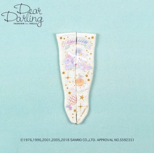 Dear Darling fashion for dolls サンリオキャラクターズ シナモロール サンリオキャラクターズ コラボソックス