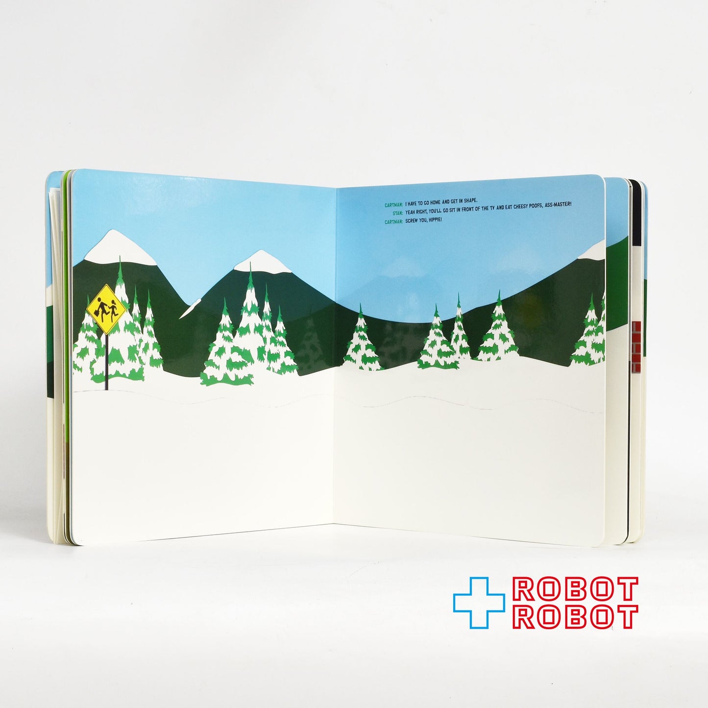 コメディー・セントラル社 サウスパーク ” ア・ステッカーフォーム・アドベンチャー！ ”  シールブック 絵本 1998