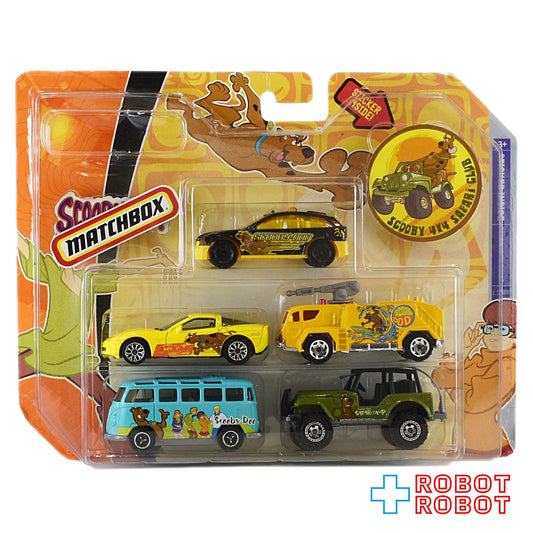 マテル マッチボックス ハンナバーベラ スクービー・ドゥー ミニカー 5パック 箱入未開封