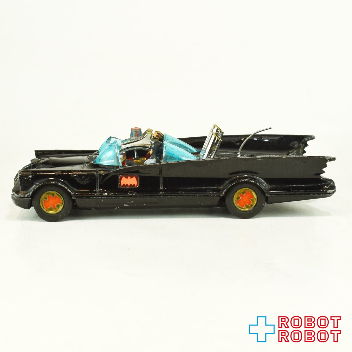 コーギー Corgi 267 ロケットファイアリング バットモービル w/ バットマン & ロビン ダイキャスト ミニカー 箱付