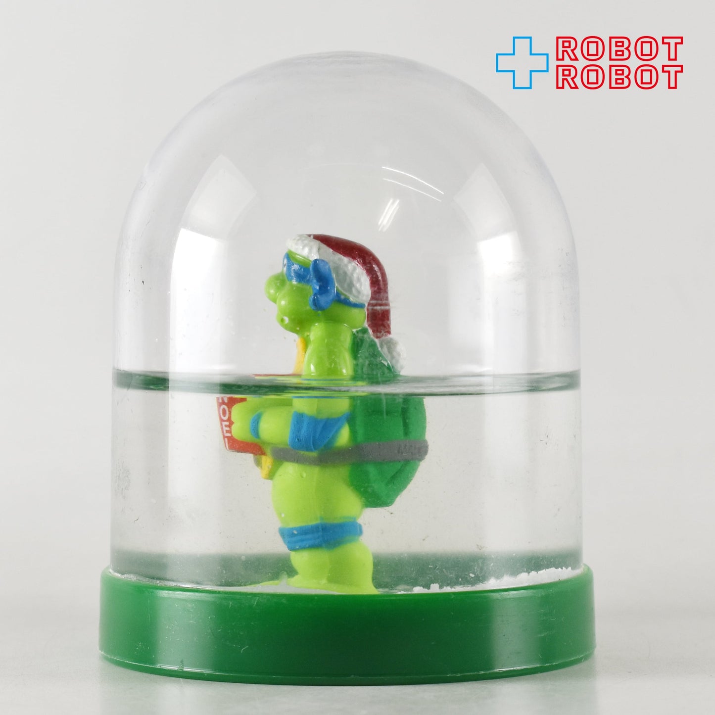 TMNT ティーンエイジ・ミュータント・ニンジャ・タートルズ レオナルド クリスマス スノードーム 1990 開封箱付き