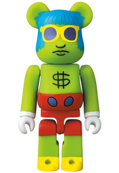 メディコム ベアブリック BE@RBRICK 100% [シリーズ 43] ARTIST キースヘリング 内袋未開封 カード有り 箱無し ♦︎４号店商品