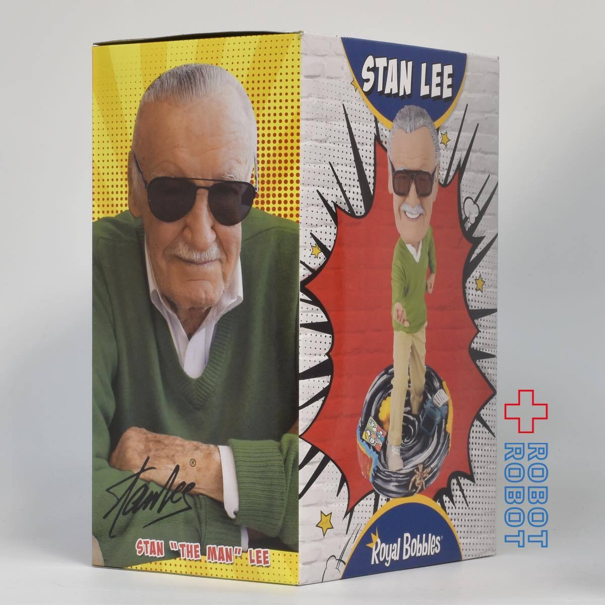 マーベル スタン・リー ボブルヘッド フィギュア 未開封