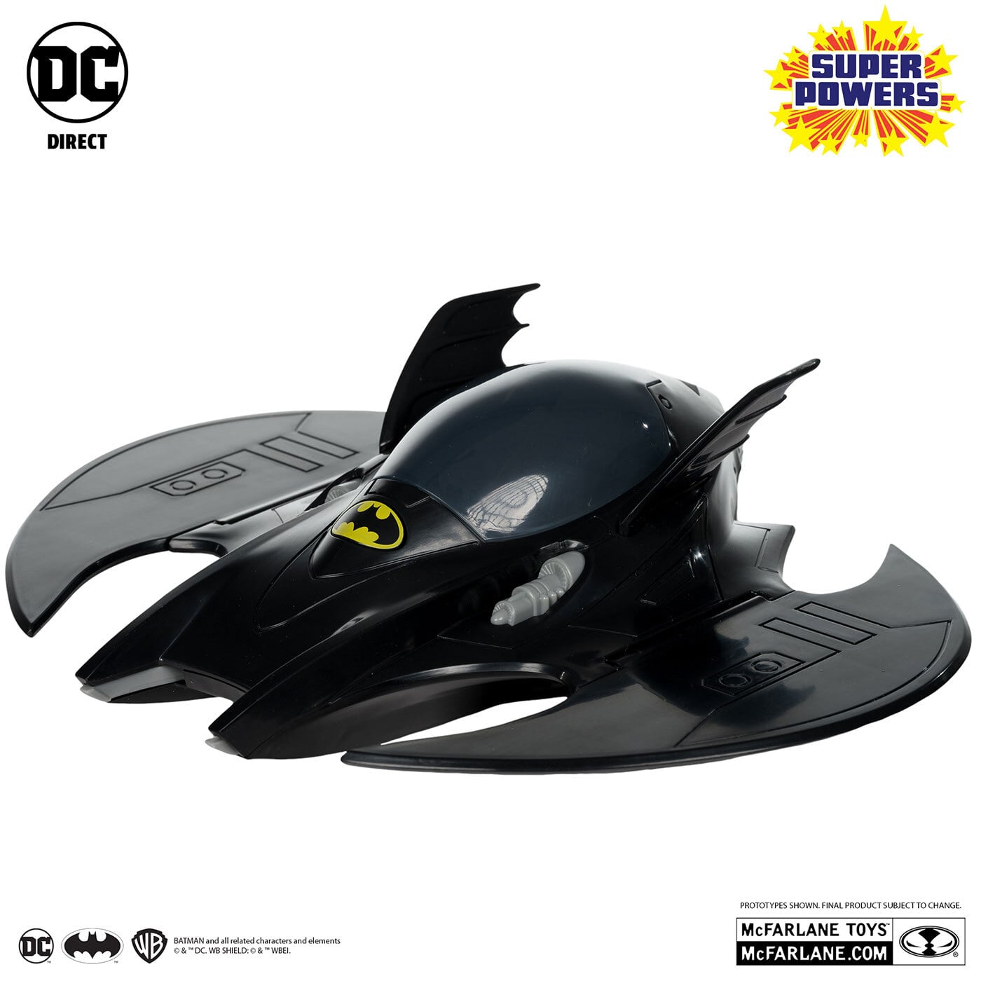 マクファーレン・トイズ DCダイレクト DCスーパーパワーズ バットマン & バットウィング & ワーリーバット 4インチ ビークル 国内版 未開封