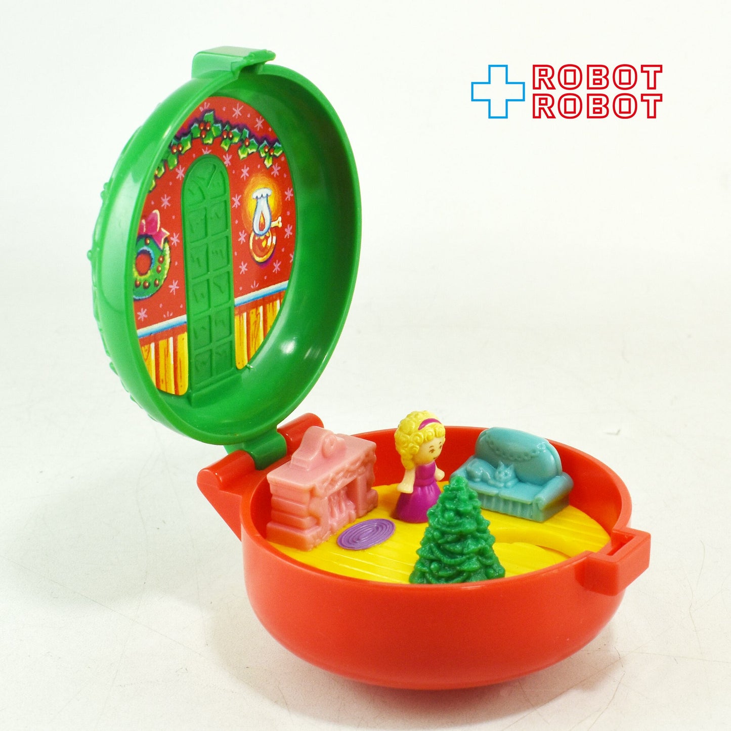 マクドナルド ポーリーポケット クリスマスコンパクト ハッピーミールトイ 1993