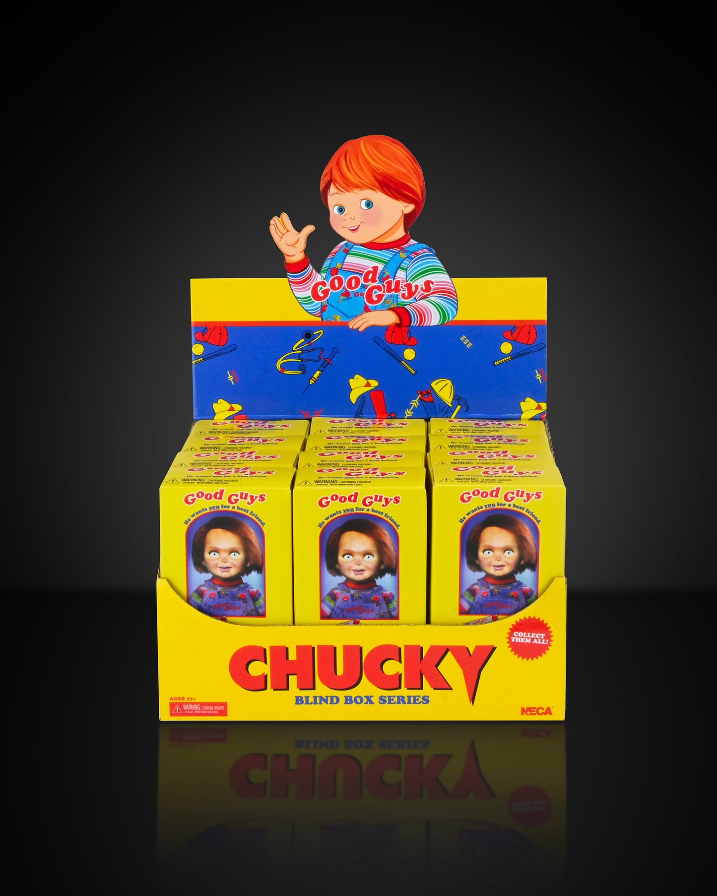 ネカ チャイルド・プレイ チャッキー / グッドガイ 7インチ アクションフィギュア ブラインドボックス トレーディングフィギュア 未開封