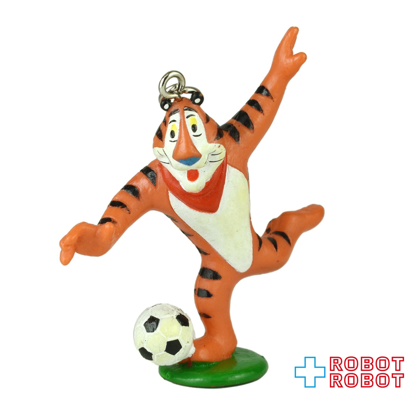 ケロッグ トニー・ザ・タイガー サッカー PVCフィギュアキーホルダー ※難有り