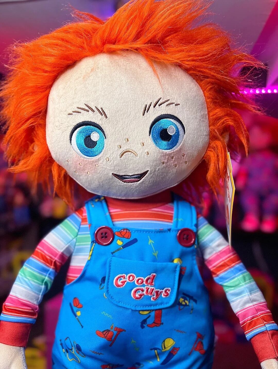 キッドロボット チャイルド・プレイ2 グッドガイ チャッキー 2フィート プレミアム ぬいぐるみ人形 紙タグ付 - ROBOTROBOT