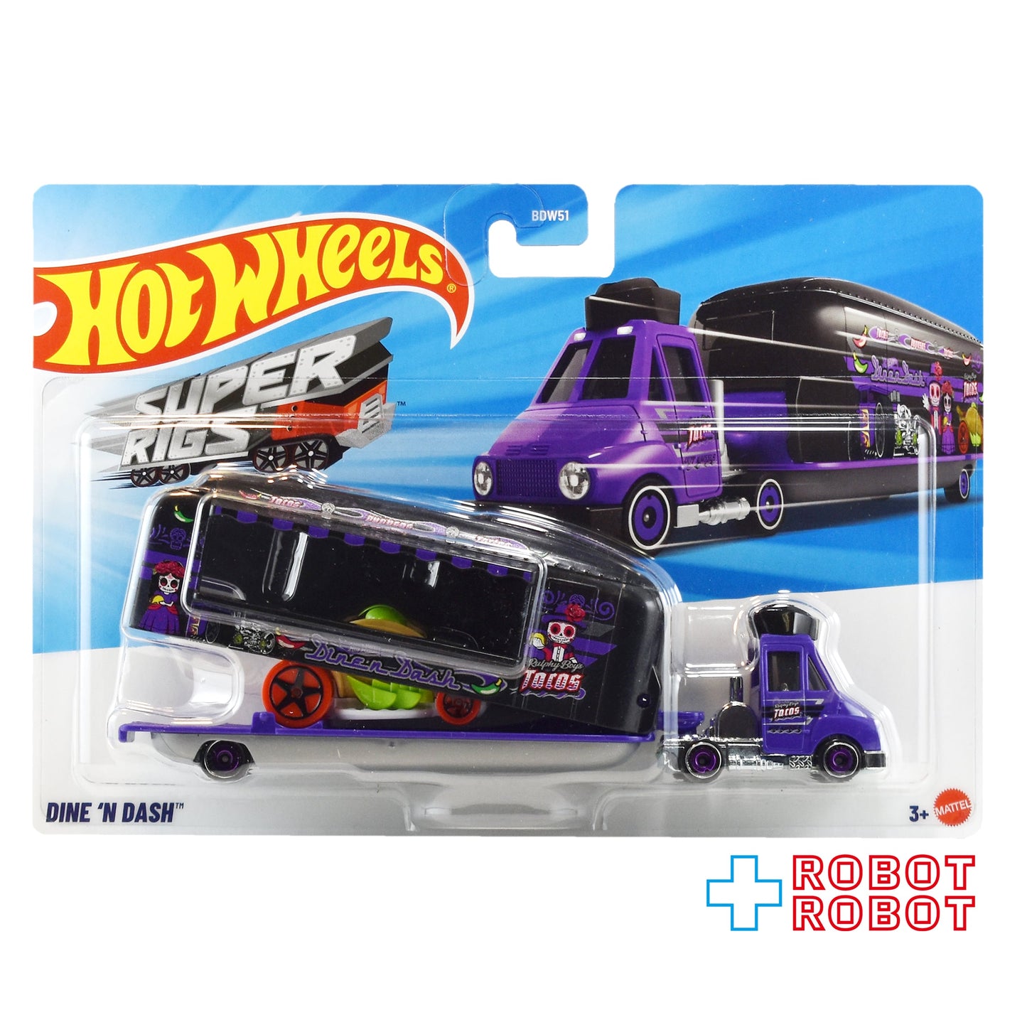 ⚫️ ホットウィール 2026 スーパーリグ ダイン・アンド・ダッシュ 1/64 ダイキャスト ミニカー 未開封