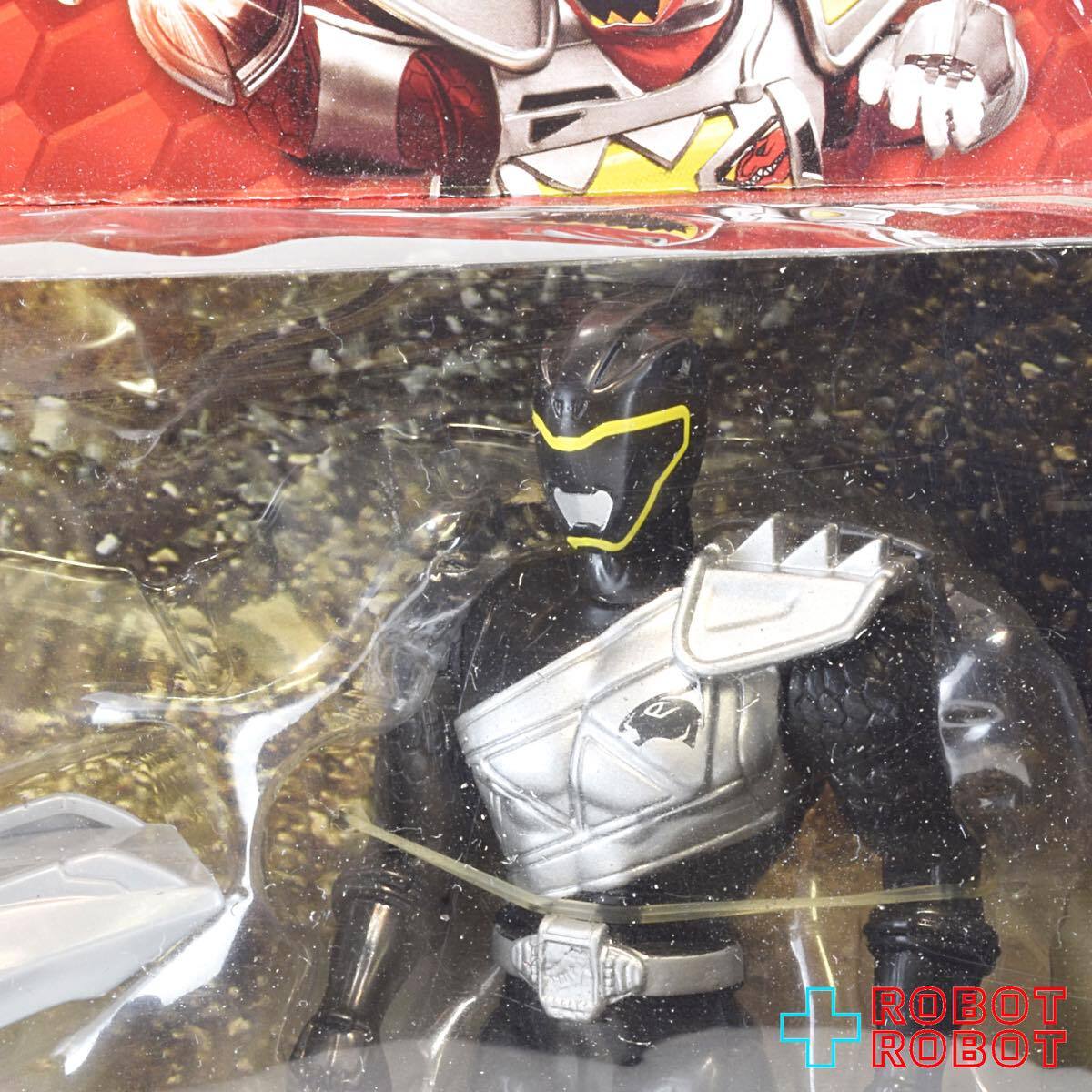 パワーレンジャー ダイノスーパーチャージ ダイノサイクル & ブラックレンジャー