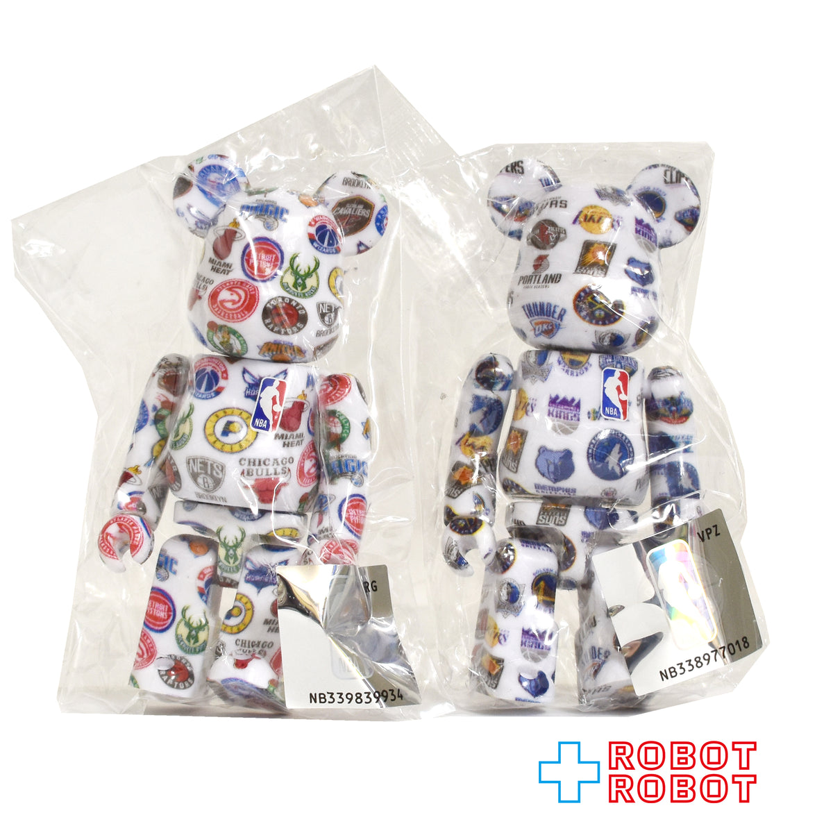 メディコム ベアブリック BE@RBRICK 100% [シリーズ42] HERO NBA 東地区 & 西地区 2体セット 未開封 ４号店商品
