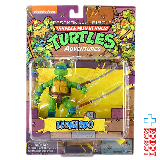 プレイメイツ タートルズ TMNT クラシック アドベンチャーズ レオナルド アクションフィギュア 未開封