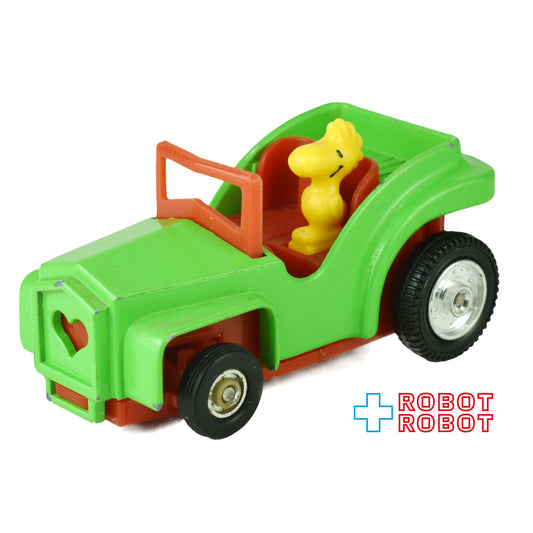 スヌーピー ウッドストック・イン・フォークリフト ダイキャスト ミニカー メイド・イン・ホンコン ルース