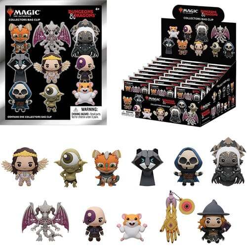 モノグラム 3Dフォーム バッグ クリップ マジック・ザ・ギャザリング × ダンジョンズ & ドラゴンズ 1パック 未開封