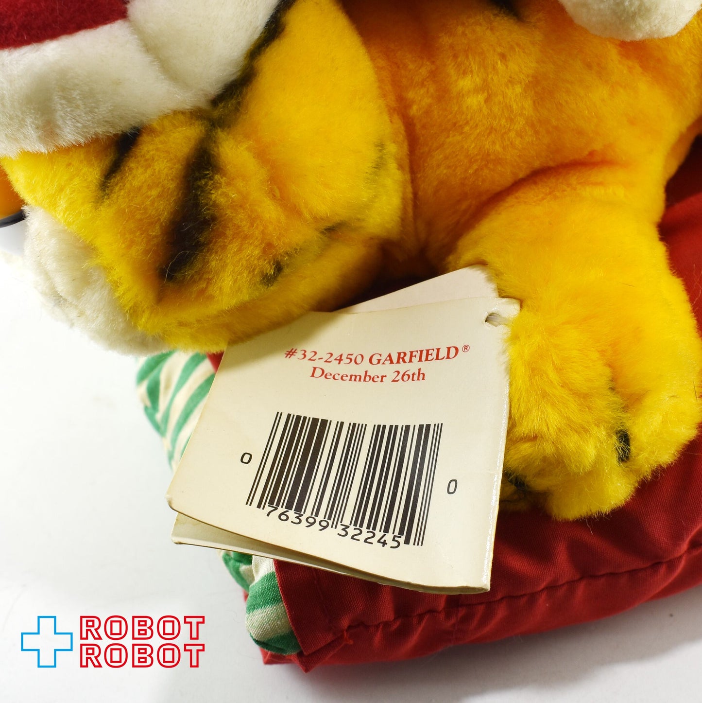 Dakin ガーフィールド ぬいぐるみ 枕の上でお昼寝 紙タグ付き 1981