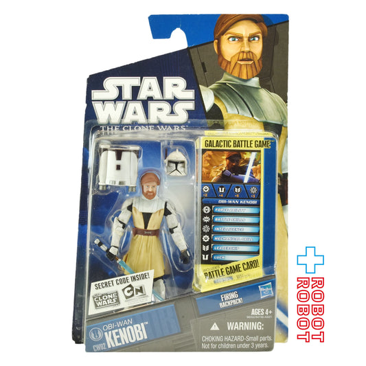 スター・ウォーズ CW2010 CW02 オビワン・ケノービ クローン・ウォーズ 3.75インチ アクションフィギュア 未開封