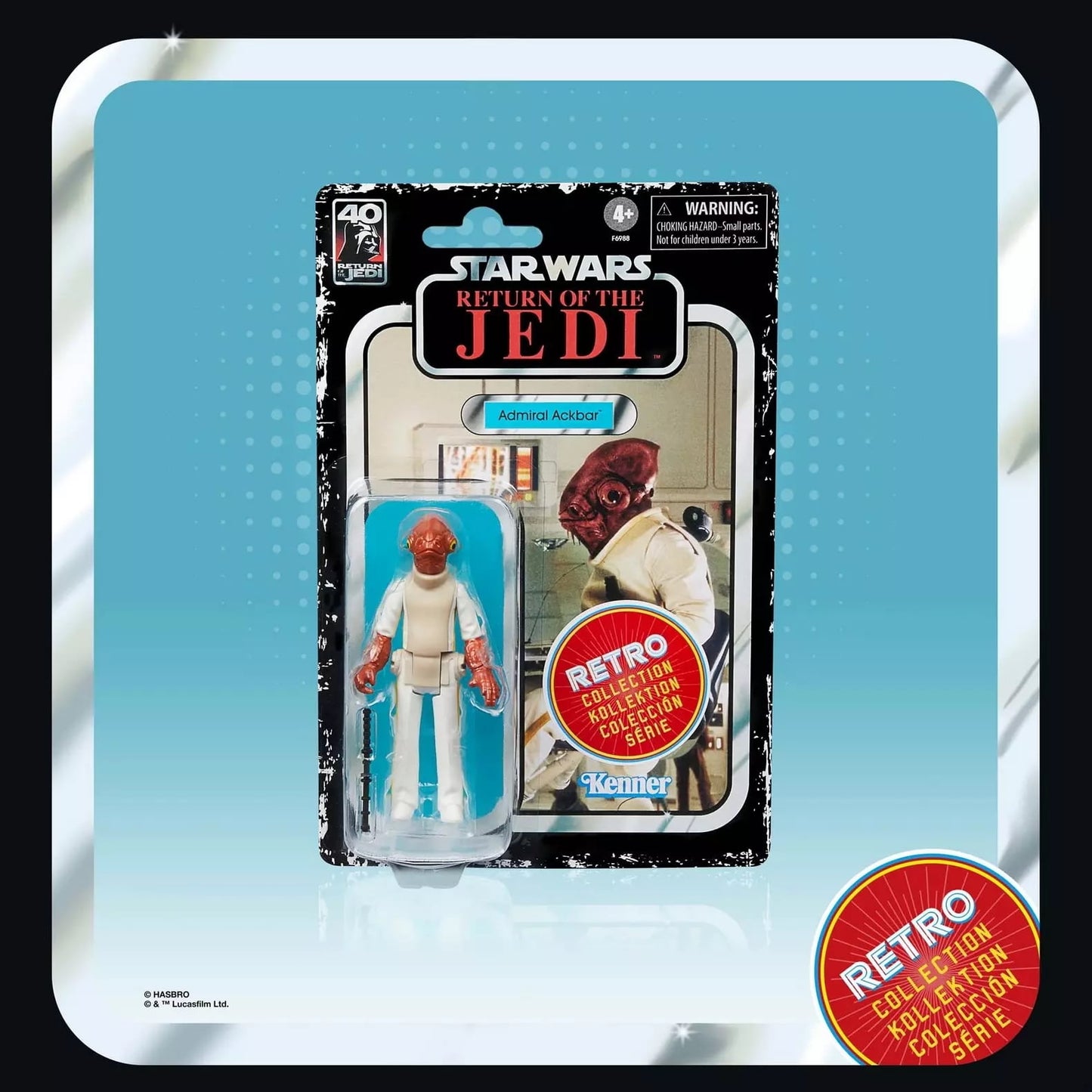 スター・ウォーズ レトロコレクション アクバー提督 [ROTJ] 3.75インチ アクションフィギュア 未開封