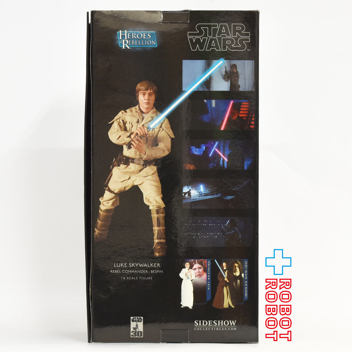 サイドショウ スター・ウォーズ ヒーロー・オブ・レベリオン ルーク・スカイウォーカー レベルコマンダー (ベスピン) 1/6スケールフィギュア 国内版 箱入未使用