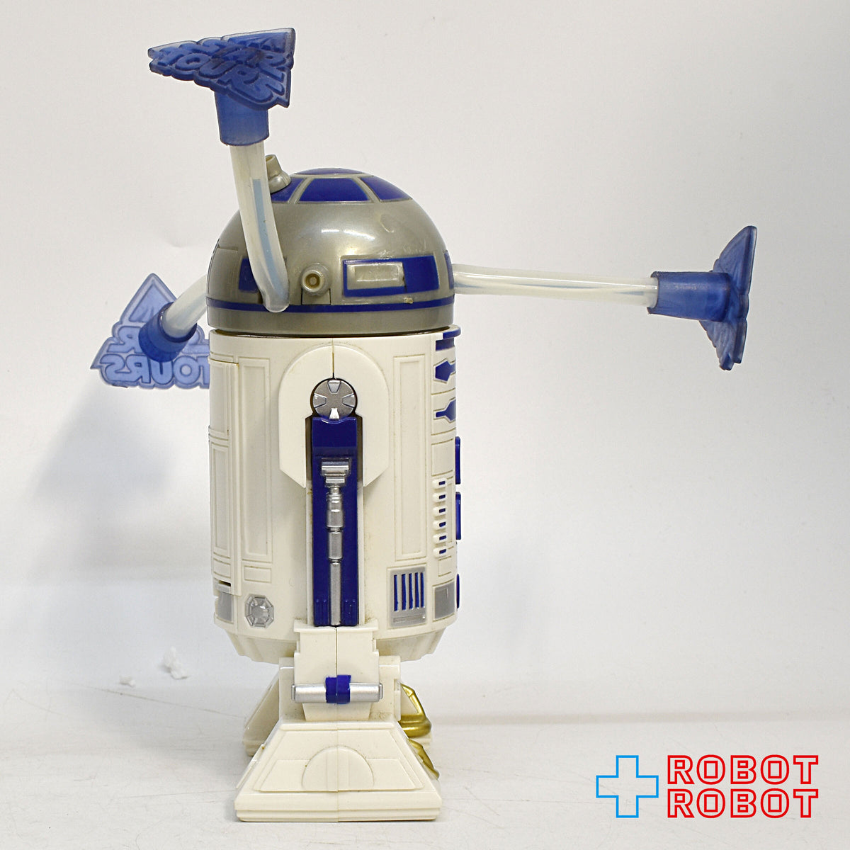 スター・ウォーズ スター・ツアーズ 光って回るR2-D2おもちゃ