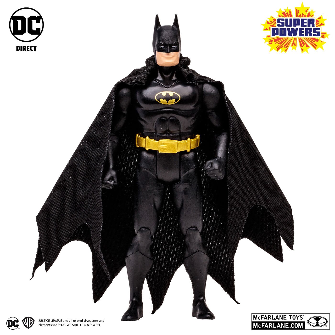 マクファーレン DCダイレクト DCスーパーパワーズ #17 バットマン ブラックスーツ (コミック) 4インチ アクションフィギュア 国内版 未開封