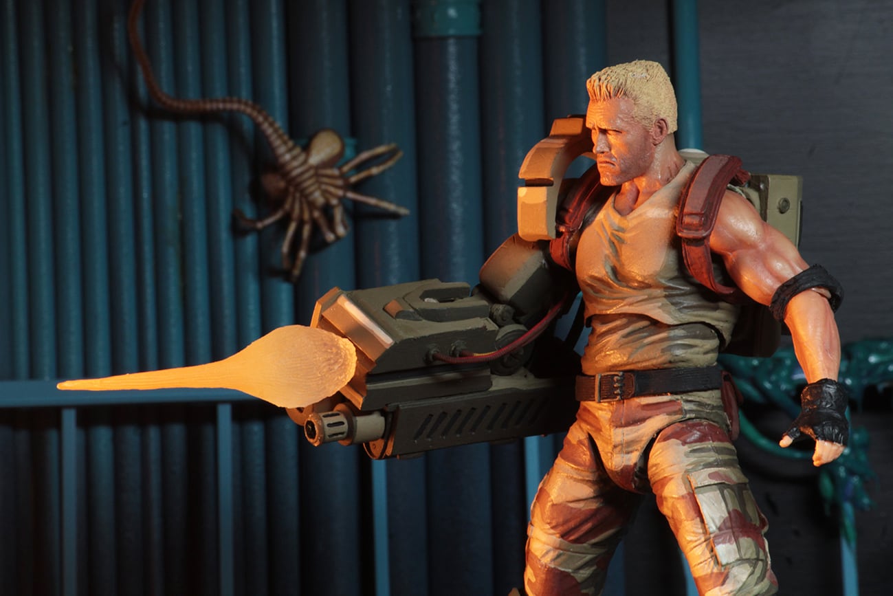 ネカ NECA エイリアン VS プレデター アーケード ダッチ・シェーファー＆リン・クロサワ 7インチ アクションフィギュア 未開封