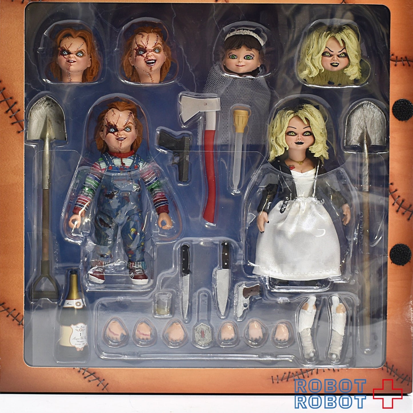 ネカ チャイルドプレイ チャッキーの花嫁 チャッキー＆ティファニー アルティメット アクションフィギュア 2PK 未開封