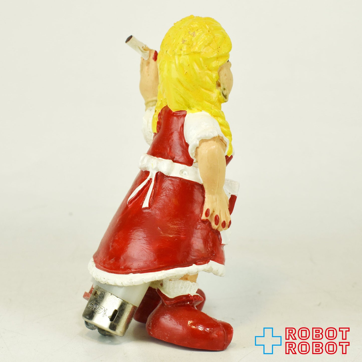 ドイツたばこ ウエスト ディアンデル・マデル アドバタイジング ライターケース PVC フィギュア