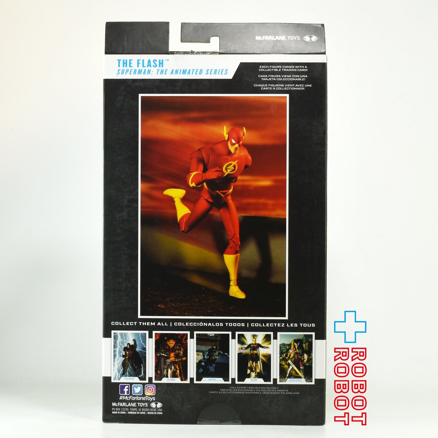 マクファーレン・トイズ DCマルチバース 7インチ フラッシュ シーズン7 アニメイテッド アクションフィギュア 未開封